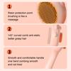Yousheng Pet Slicker Brush Self Cleaning Shedding Brush Cat Floating Hair Removal Massage Comb Pet Grooming Accessory for Dogs Cats