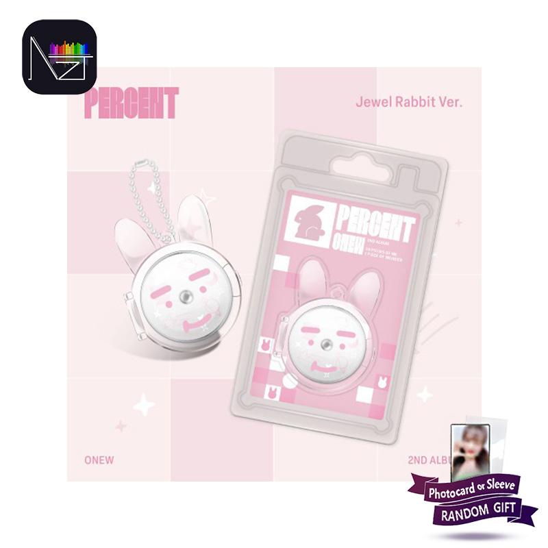ONEW (SHINee) – 2nd Full Album PERCENT (Jewel Rabbit Ver.)