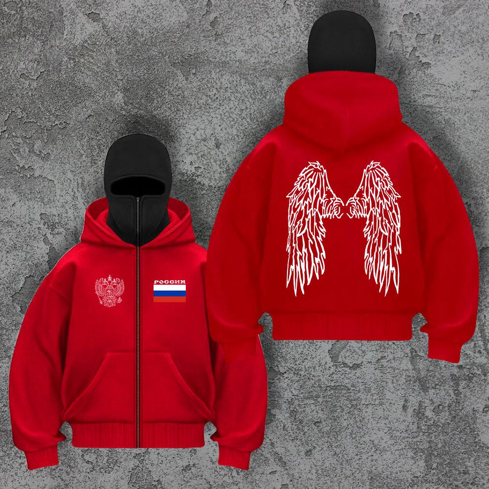 European and American Fashion Hoodies, Hoodies, Men's and Women's Tops, Trendy Long Sleeves, Autumn and Winter Men's and Women's Cardigans