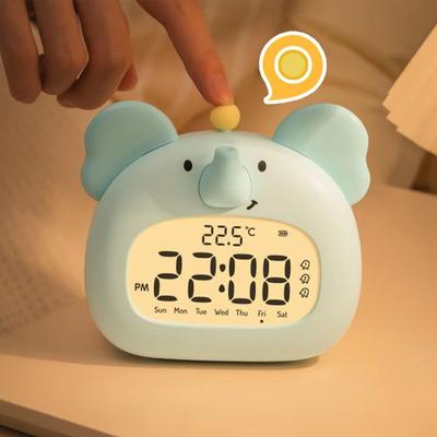 Creative Capybara LED Alarm Clock Temperature Display Time Planning Clock  Desk Decoration