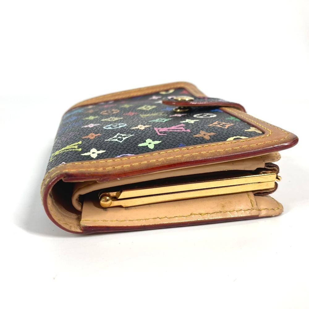 Louis Vuitton M92988 MonogramMulticolore Porte Monet Viennois Compact Wallet
