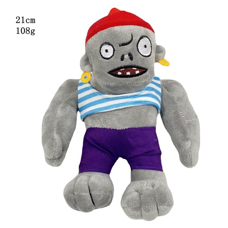1pcs Plants Vs Zombies Plush Toys 30cm PVZ Gargantuar Hats Pirate Duck Zombie Plush Stuffed Toys Doll Soft Toy Gifts for Kids