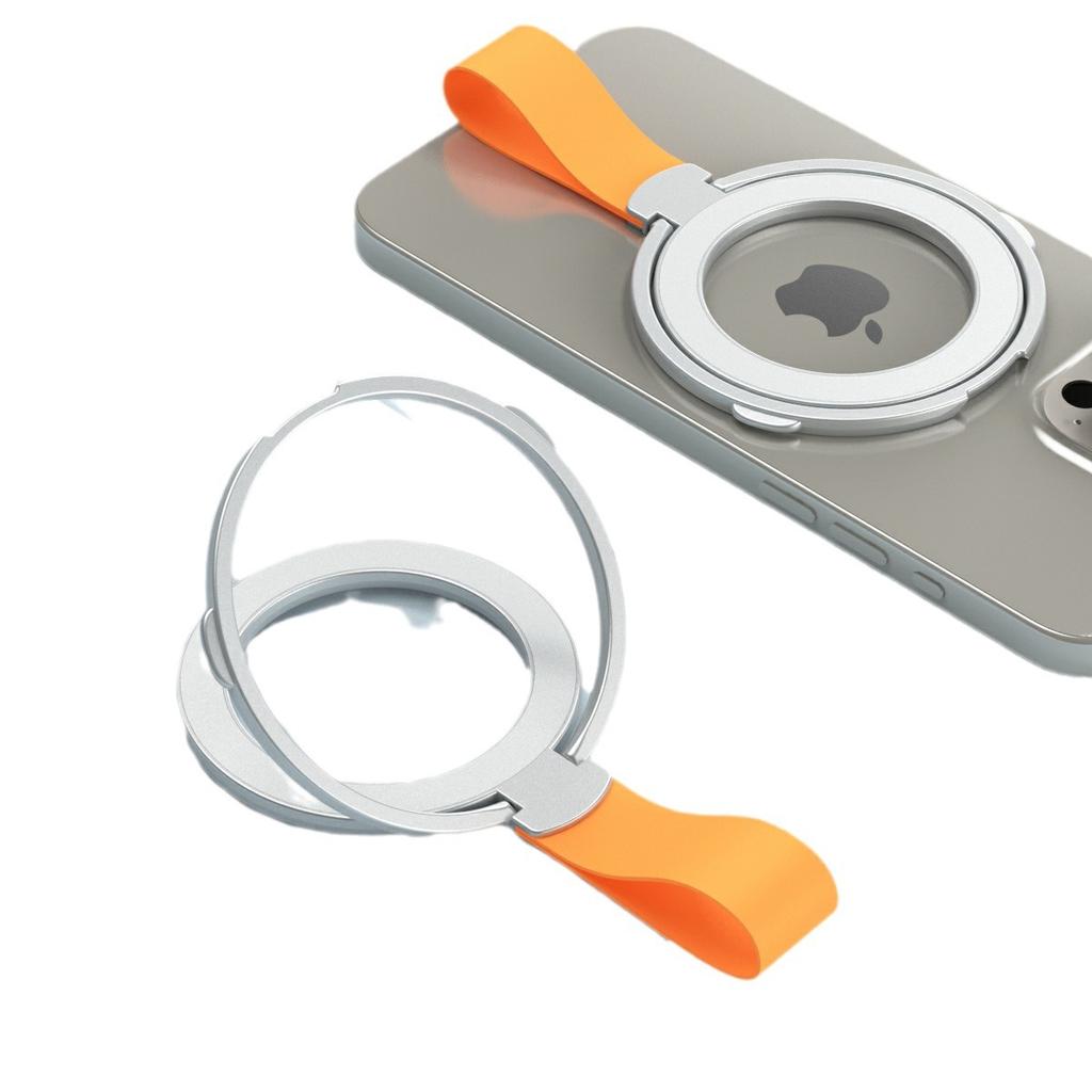 Handy Ringhalter Ständer Fingergriff Grad Rotation Aufsteller Aluminiumlegierung Für Magsafe IPhone 16 15 14 13 12 Pro Max