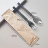 ZISIZ Disposable Paper Chopsticks & Spoon Combo