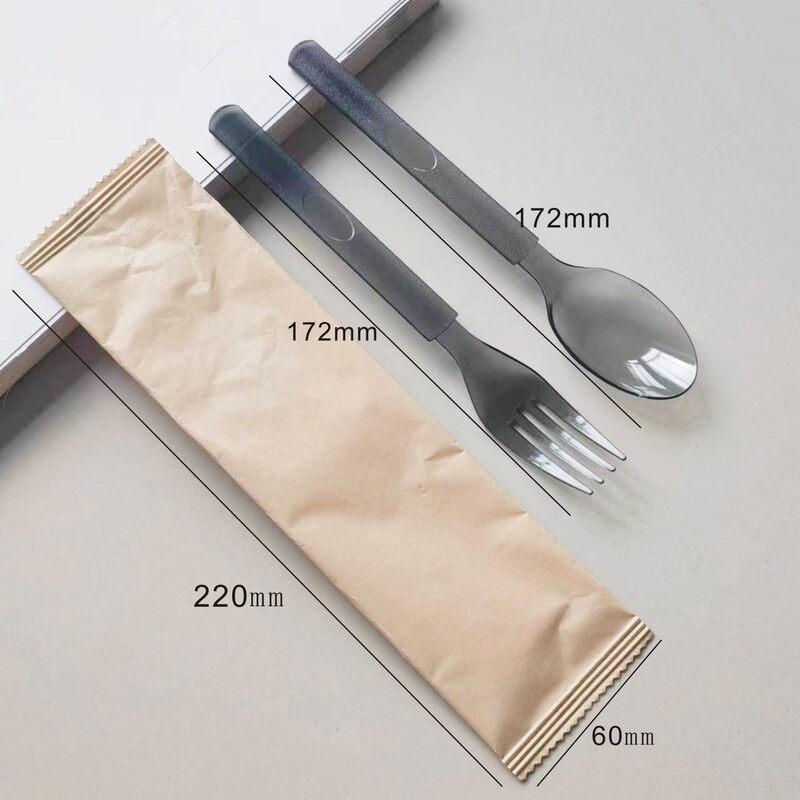 ZISIZ Disposable Paper Chopsticks & Spoon Combo