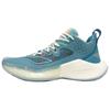 New LiNing SONIC 8 Cushioning Anti-Slip And Wear-Resistant Low-Top Basketball Shoes Blue ABAQ035-4