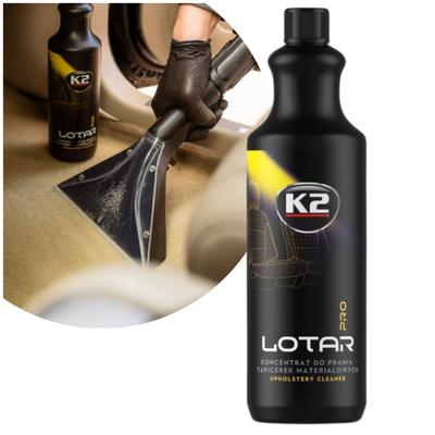 K2 Lotar Pro 1L Low-foaming Detergent for Carpets and Upholstery