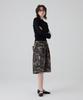 DANGLEDROP Dgdp Bermuda Camo Point Cargo Sweat Shorts_Khaki