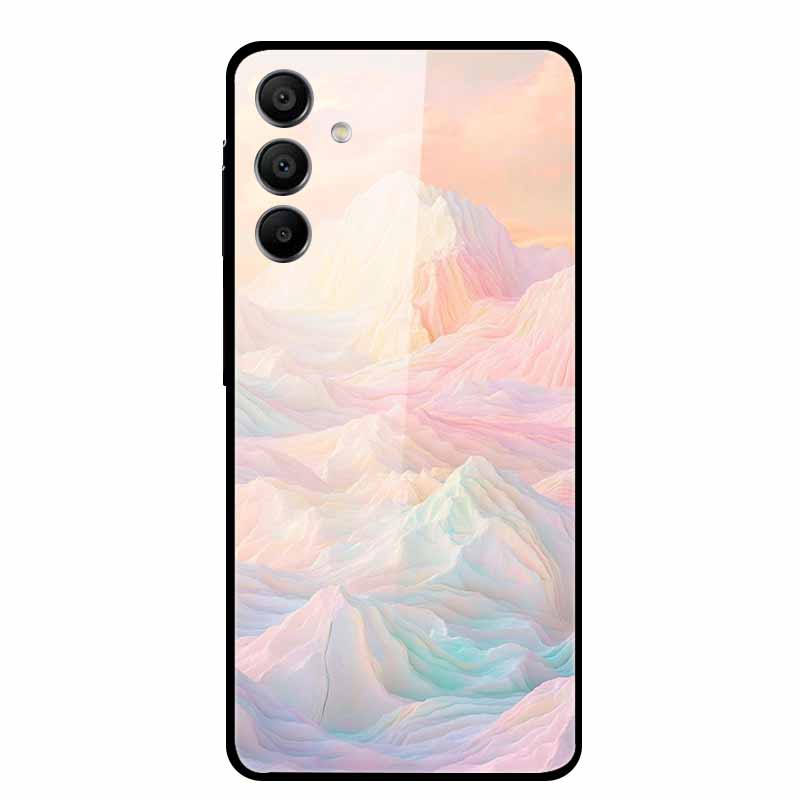 For Samsung A16 5G Case Back Hard New Cover for Samsung Galaxy A 16 SM-A166B Tempered Glass Case Funda Cool Designed Girls Capa
