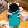 Double Pigment Leather Lens Raised Protective Lens Case For VIVO X200 Ultra X200s X200 Pro X100s X100 Camera Protection Cover