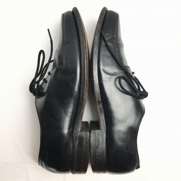 Vintage 60s70s Thom McAn Bootmaster Premium Model Business Shoes U-Tip Black Size 25.526.0 Men's(USED)