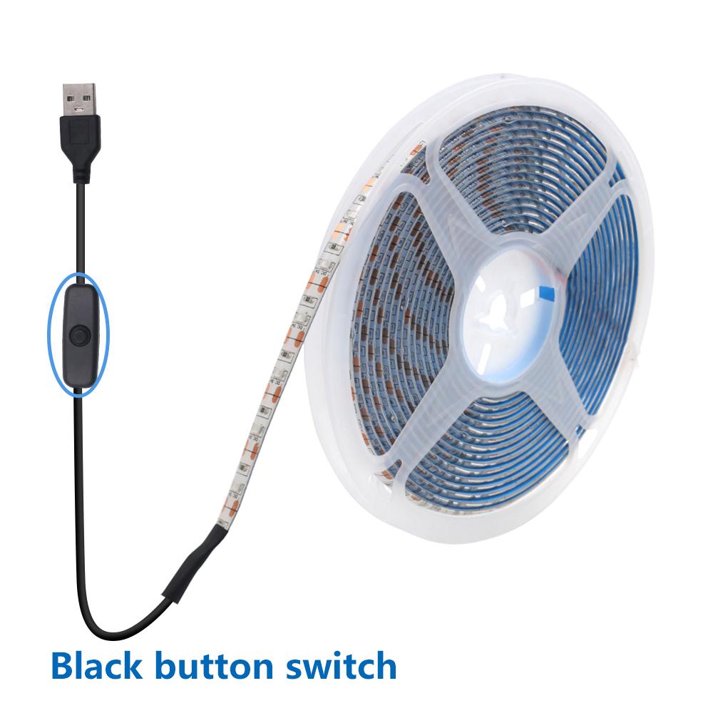 5V USB 2835 LED Strip Touch Dimmer Switch Kit Light Tape Flex 60LED/m Under Cabinet Lights Night Lamp Waterproof 0.5M 1M 2M 5M