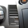 2Pcs Carbon Fiber Interior Center Air Vent Cover Trim For Nissan 350Z 2003-2009