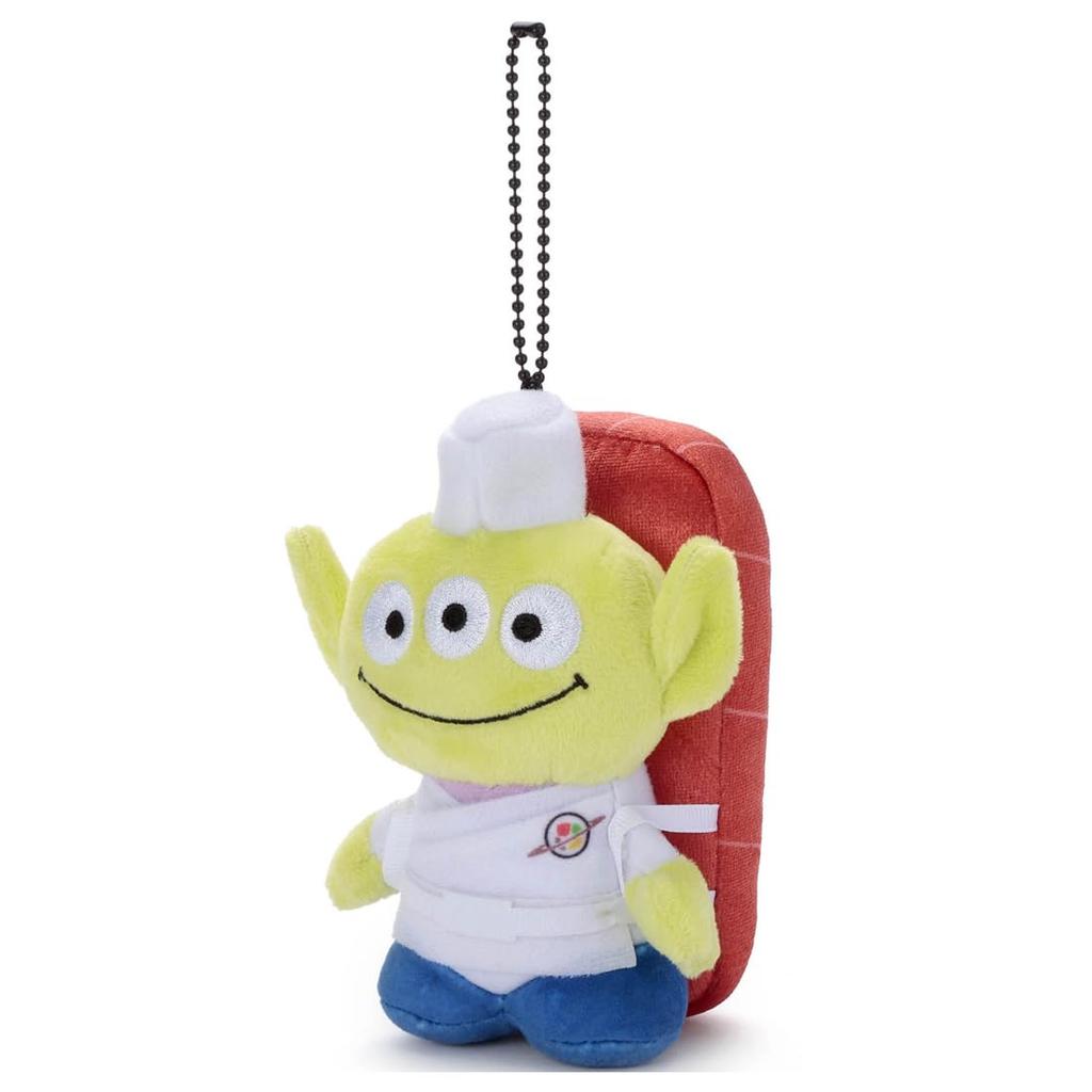 TAKARATOMY Pixar Figur Toy Story 30-årsjubileum Kulekjede Maskot Alien Sushikokk Plysj Omtrent 12 cm Høy A.R.T.S. (Tunfisk) Leke,