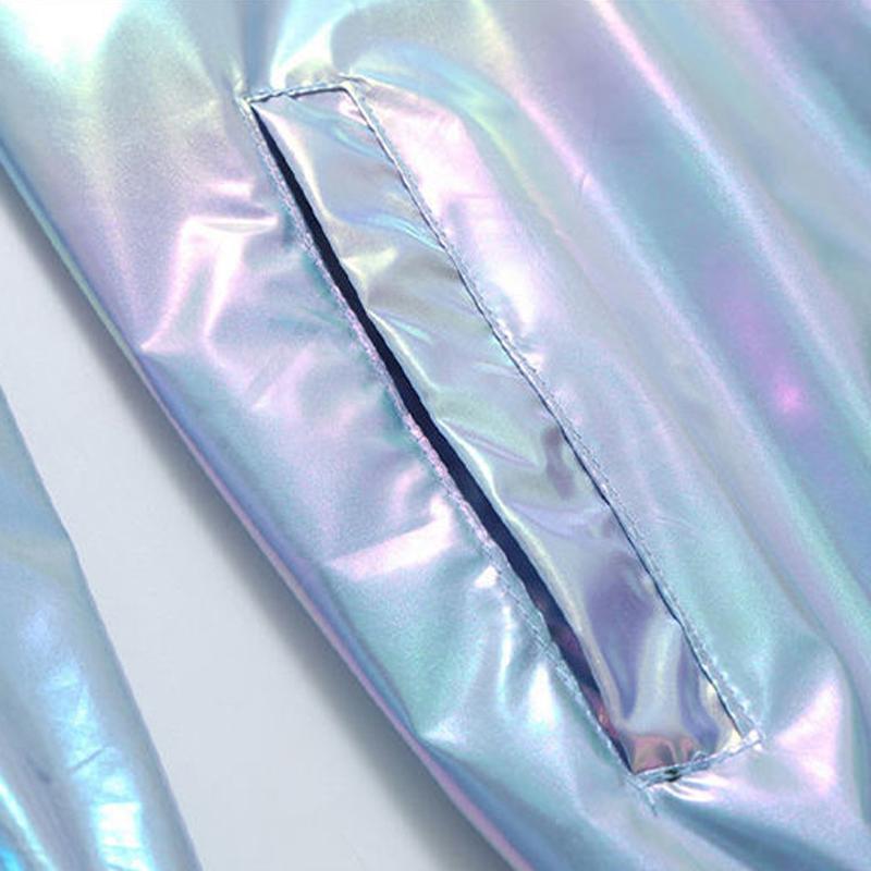 2026 Sommer Reflektierend Warm Winddicht Windjacke Modisch Mehrfarbig Wasserdicht Regenmantel Kapuzenmantel Große Größe Paarmantel