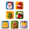 DIY Christmas Embroidery Kit Multi-Purpose Lovely Animal Embroidery  Set Xmas Felt Sewing Craft for Adults Beginners