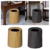 Round, Decorative, Reusable Waste Bin for Bathroom, Laundry Room, Home, Patio,