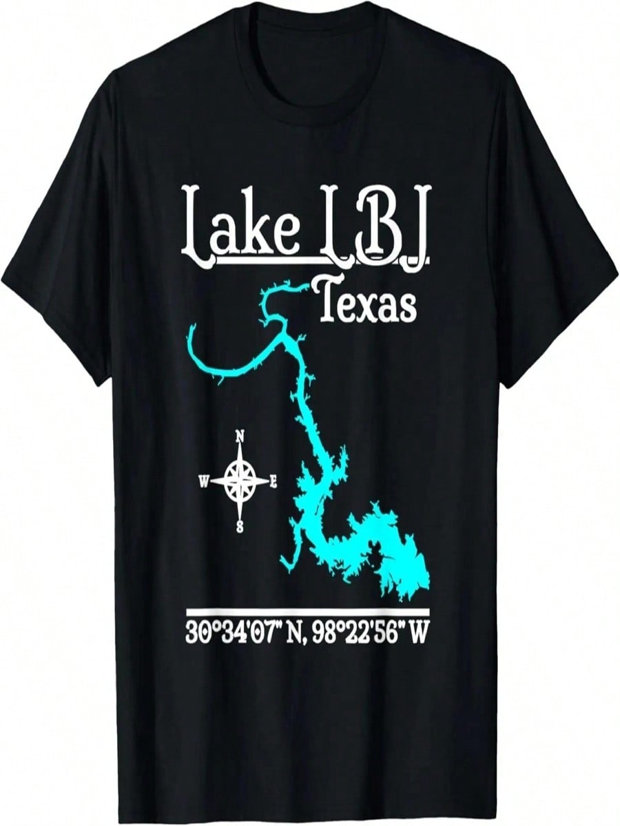 Lake LBJ - Texas T-Shirt S разноцветный