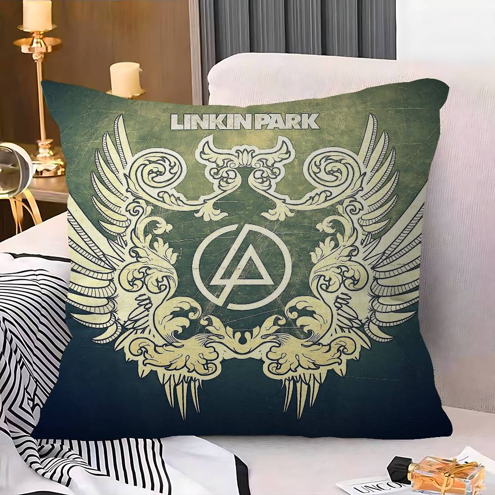 Band L-Linkin Cool P-Park Cushion Cover Inches Farmhouse Decor Home Throw Pillow Covers For Couch Decorations