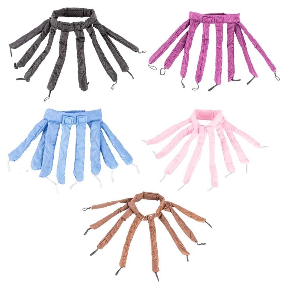 DIY Heatless Hair Curlers Flexible No Heat Curling Rod Removable Curling Headband  Sleeping