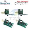 DIY Flashlight Control Main Board Brightness Adjustable Charging Protection Board with Switch 15W~20W LED Driver Control Board