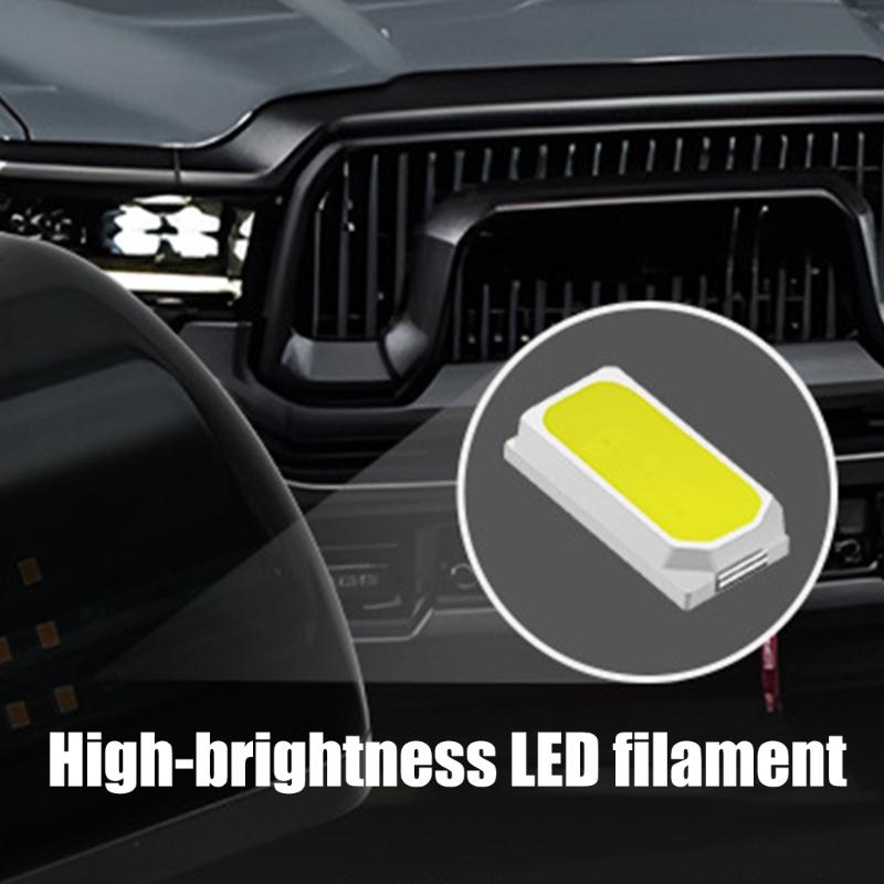 Motorcycle Truck Roof V Light for Pickup Custom Builds, Solar Powered 12 LED Marker Lamp, Black ABS PC Housing, Single Light Pack