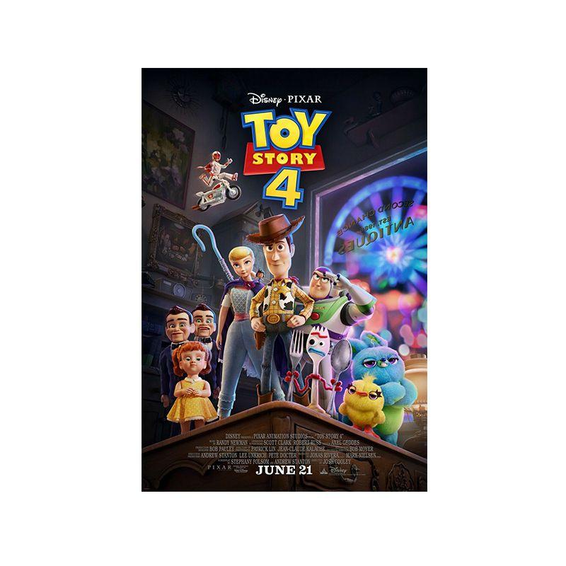 High-resolution Silk Poster Of Toy Story 4 For Home Decoration Enthusiasts**