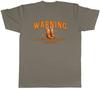 Warning Line Dancing Unisexs TShirt Funny Uncontrollable Boot Scootin Tee Gift