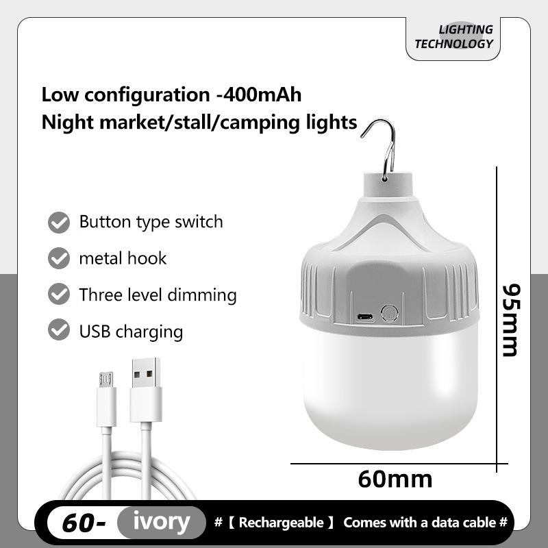 Led Bulb Portable Camping Light Bulb Emergency Lighting Flashlight Lights Outdoor Light