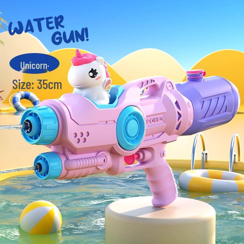 Large Capacity High Pressure Water Gun Toy for Kids - Pull-Out Design