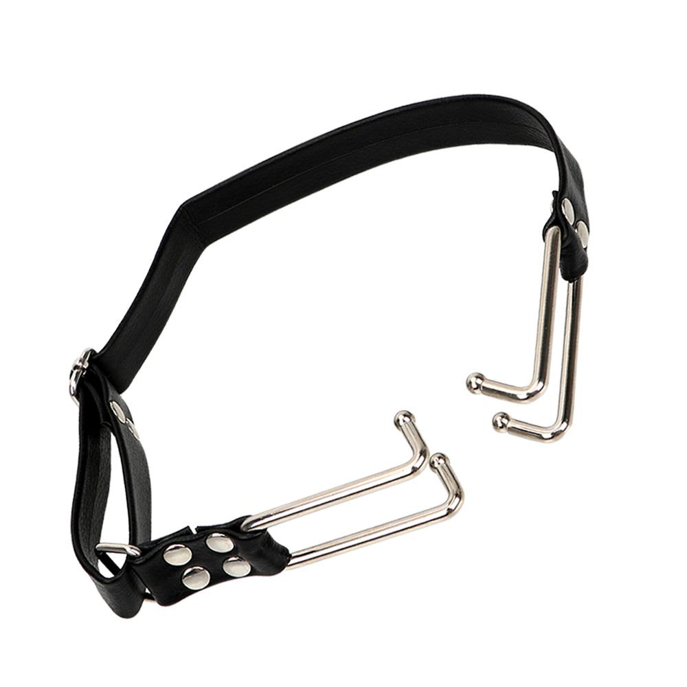 Oral Open Hook Adult Games Stainless Steel Sex Toys for Women Adjustable Mouth Gag Erotic