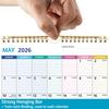 2026-2027 Wall Calendar – Use Now To Jun 2027, Calendar 2026-2027 Wall, 21 Monthly Calendar, 8.5 X 11 In, 2026 Small Calendar, Ruled Blocks, Thick