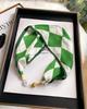 Magnetic Buckle Silk Scarf Headband Internet Celebrity New Magnetic Buckle Bracelet Small Long Women's Summer Casual Necklace Diamond Neck Band