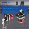 Zhuochao LW12-16/N22.2-72S2 Two-Position Rotary Switch with Indicator Light & Lock