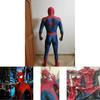 Úžasný kostým Spider-Man na Cosplay pro Halloween Dokonalé stehy Vynikající zpracování