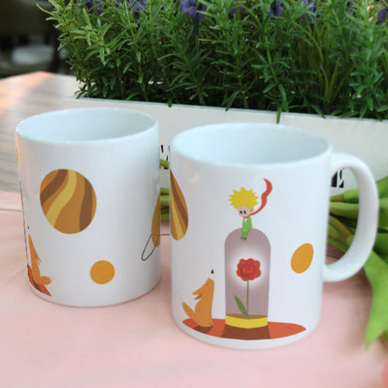 ij553-Design Mug 2p-The Little Prince and the Fox
