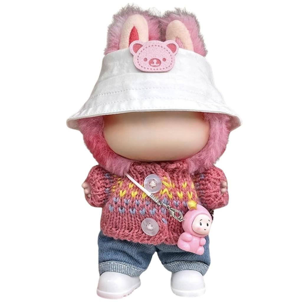Doll Clothes Set for 3rd Generation HOPE Plush Toys (17cm) - Stylish and Cute (Set B)