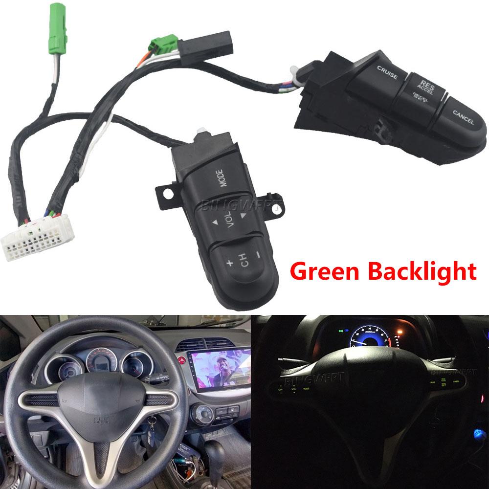 For Honda Civic 2006 2007 2008 2009 2010-11 Cruise Switch Button 36770-SNA-B12 36770SNAB12 Steering Wheel Audio Control Switchs Switch