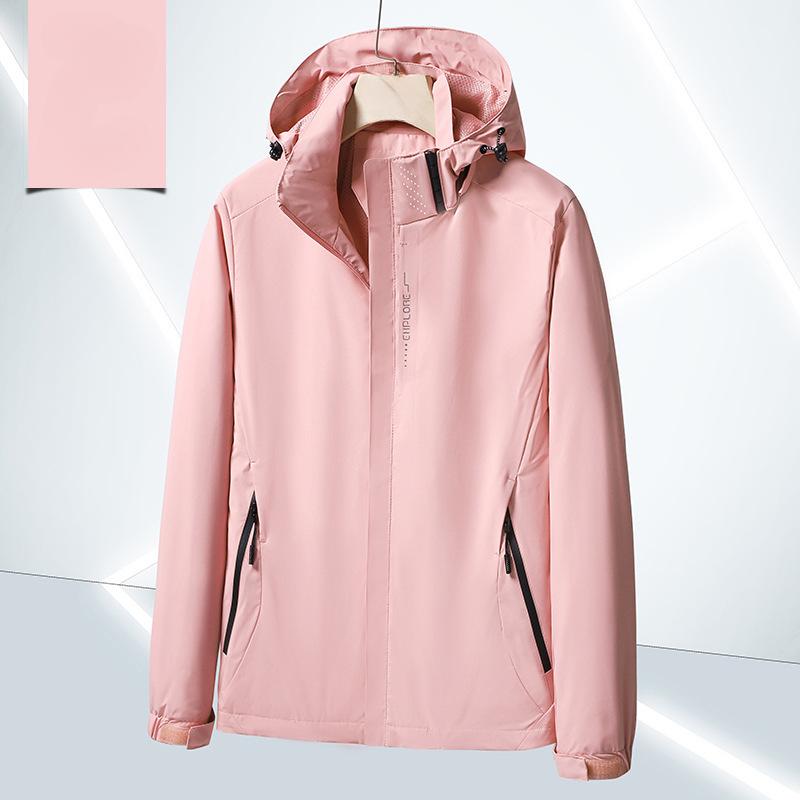 Jachetă de primăvară și toamnă, subțire, în aer liber, un singur Chong, pentru bărbați și femei, impermeabilă, rezistentă la vânt