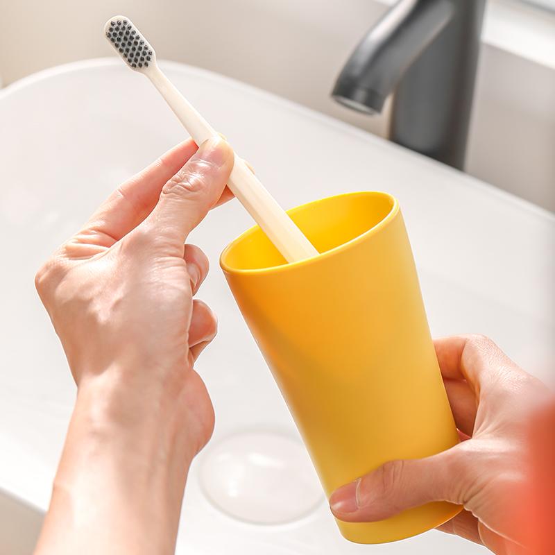 Plastic Cup, Wheat Straw, Bathroom Mouthwash Cup, Hotel Couple Toothbrush Cup, Home Water Cup, Gift Cup.