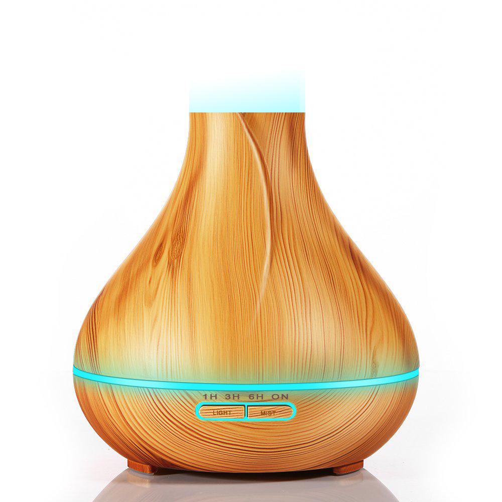 Wood Grain Ultrasonic Aromatherapy Night Light Humidifier