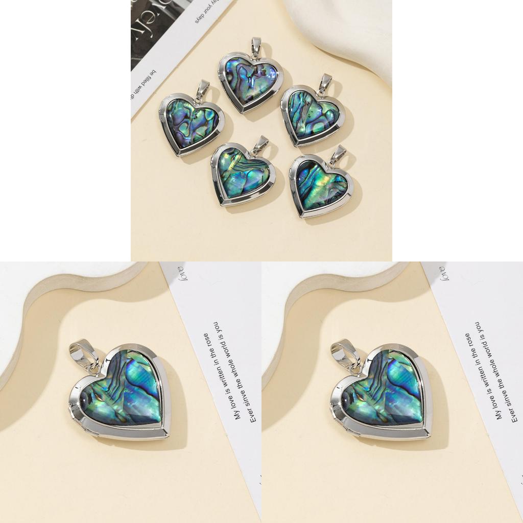 Shell Heart Bead Jewelry Box With Vintage Design For Fashion Accessories