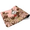 Yokozuna Creation Moomin Bath Mat (Diatomaceous Earth Powder Included, Soft Bath Mat, Gardening, Little My, Size M)