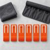 Integrated Surfboard Clip and Pin Set, 6 Plastic Replacements for Routine Board Maintenance and Equipment Bags