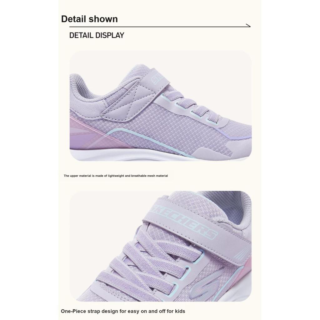 Skechers Kids Low Top Running Shoes Kids sneaker Purple Pink 303850L-LVPK