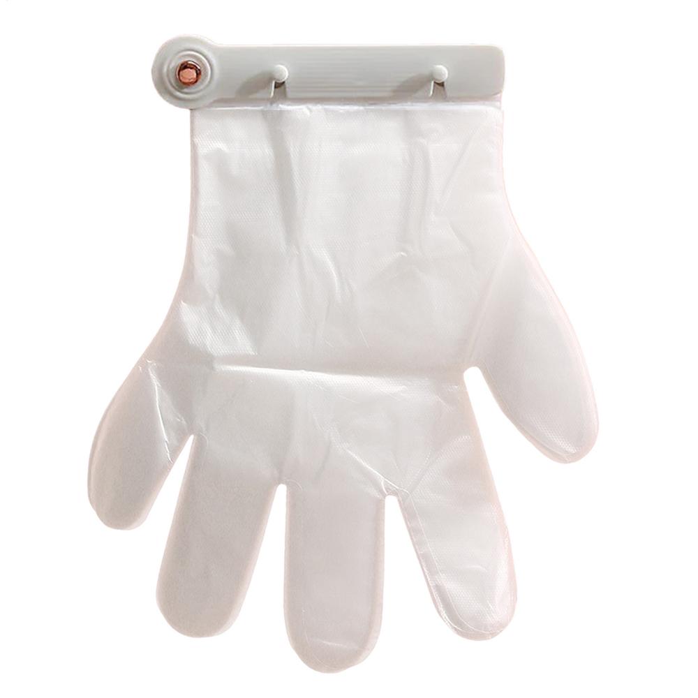 Fixed Clip Disposable Glove Rack Organizer Wall Mounted Glove Dispenser Easy To Install Glove Storage Rack with plastic Gloves