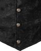 Men's Medieval Gothic Long Vest Costume for Halloween