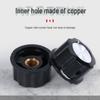 6mm Inner Hole Bakelite Potentiometer Volume Knob - Audio Adjustment Knob with Scale and Cap
