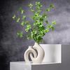 2 Stück/Set Hohl Moderne Plastikvase für Pampasgras Nordischer Boho Stil Dekorative Vase für Hochzeit Abendessen Tischmittelstück