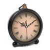 Retro 5.5-inch European Silent Metal Alarm Clock - Elegant Desk/Table Design